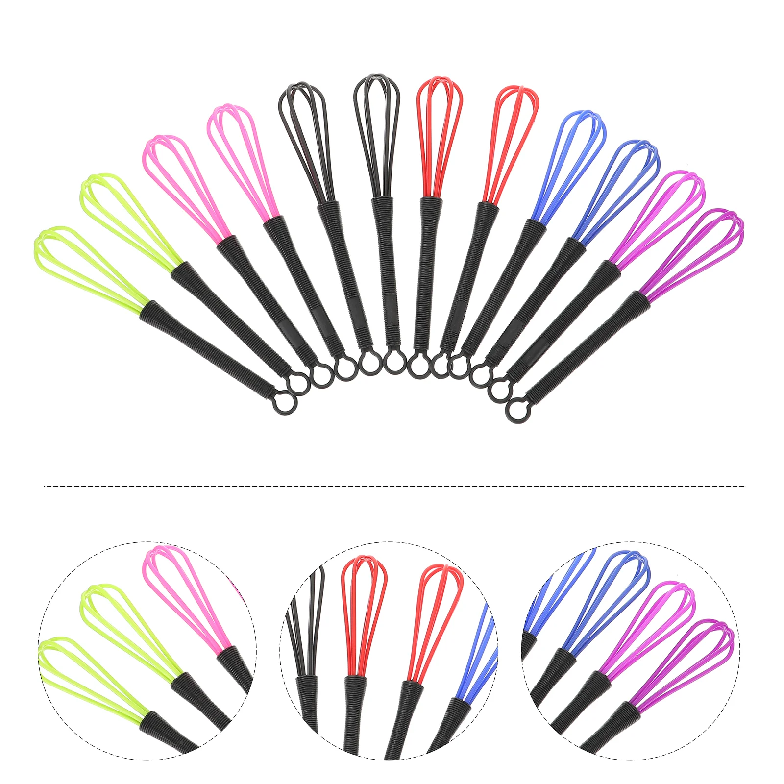 

Hair Color Whisk Dye Cream Salon Mixing Mixer Mini Brush Hairdressing Set Whisks Barber