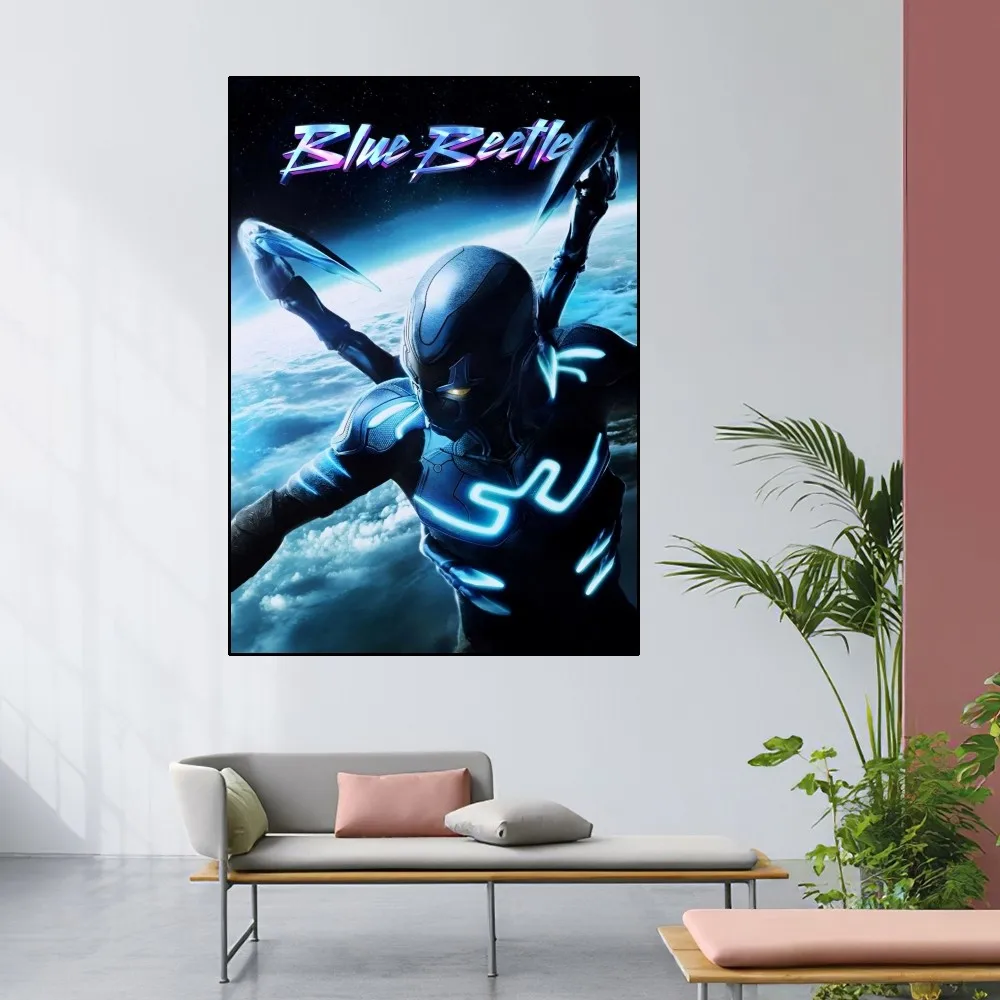 Постер BEAST KINGDOM Blue B-Beetle декор для домашней комнаты гостиная спальня эстетическое