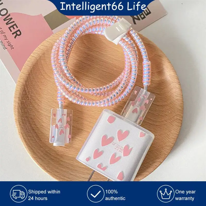 

Cute Charger Head Protective Sleeve Changeable Portable Charging Head Protective Cover Convenient Mobile Phone Charger Cover