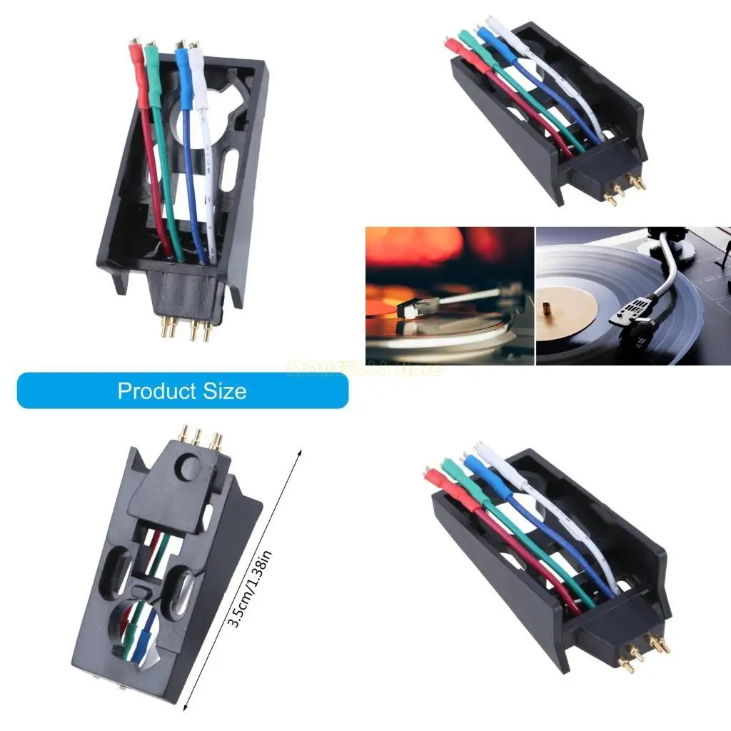 Фото F62C картридж Хедрулл Стилус Держатель для TK14 TK181 TK120 TK123 Vinyls Records Player №1