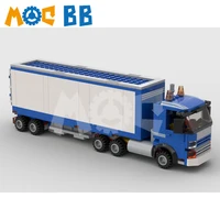 moc small cargo truck building blocks toys compatible with lego tech assembling blocks boys girls holiday gifts