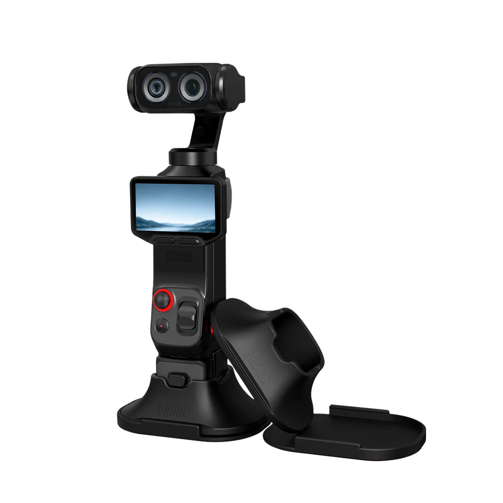 Фото Крепление для камеры Insta360 Luna Ultra: Настольная подставка, Универсальная клейкая подставка для камеры, Устойчивое широкое основание №3