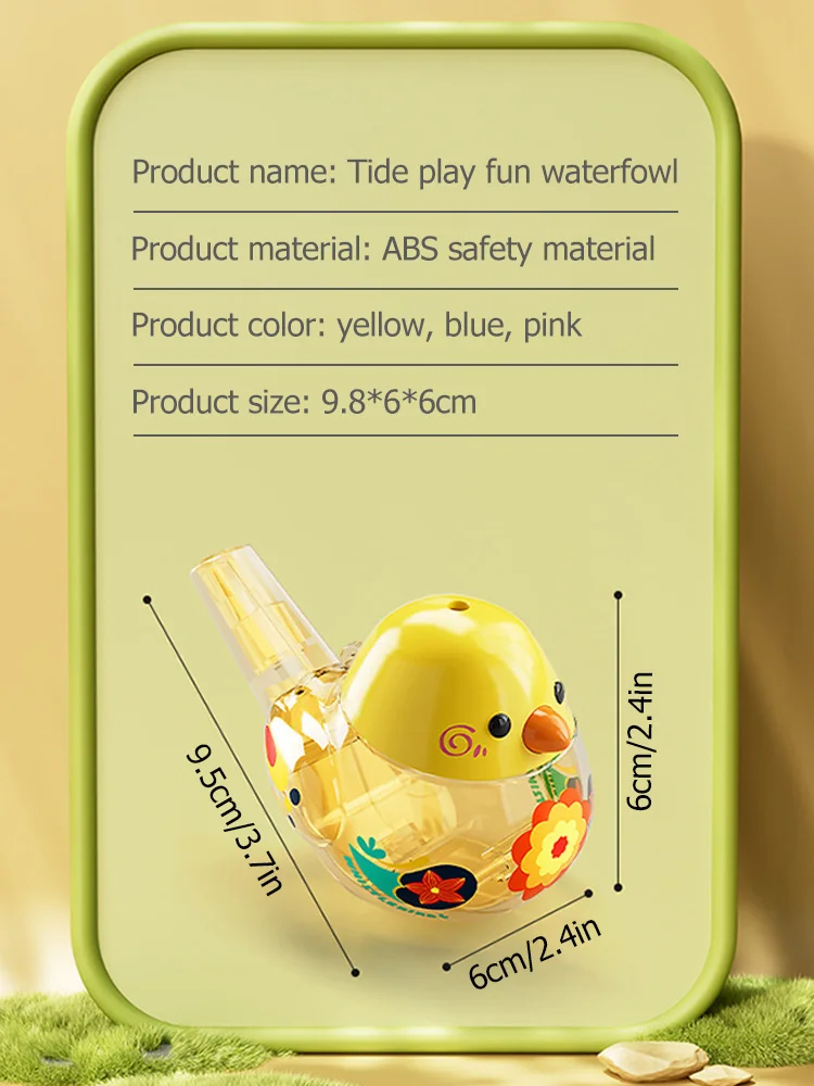 1 шт. можно добавить воды в свисток для тренировки музыкальный инструмент водяной