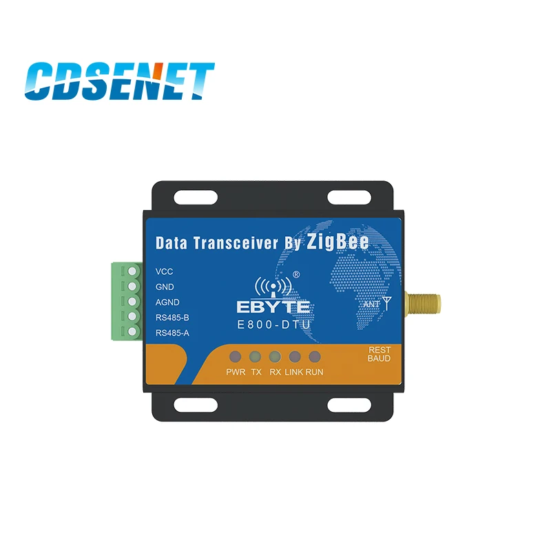 Zigbee CC2530 Module RS485 240MHz 20dBm Mesh Network CDSENET E800-DTU (Z2530-485-20) Ad Hoc Network 2.4GHz Zigbee rf Transceiver