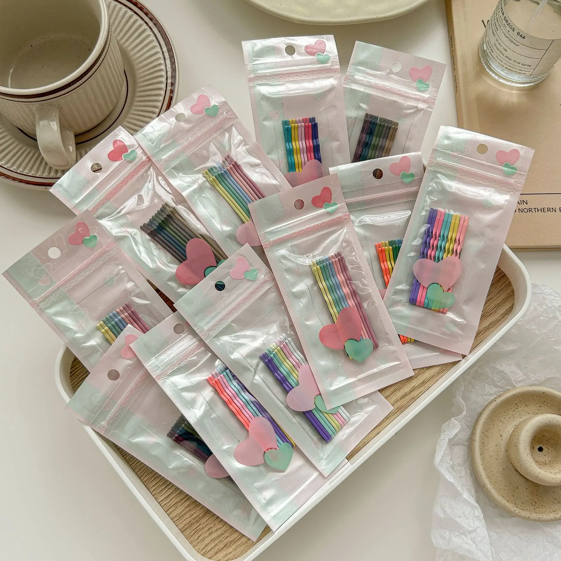 10 шт./партия женские заколки-невидимки для волос 5 см