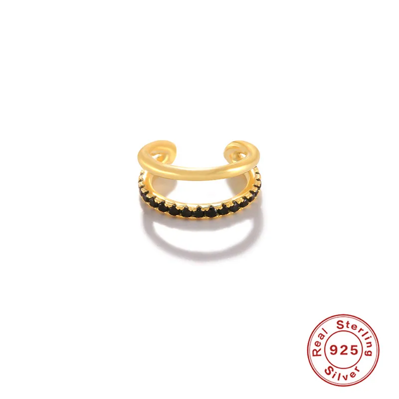 

CANNER 925 пробы серебряные серьги с микро-инкрустацией