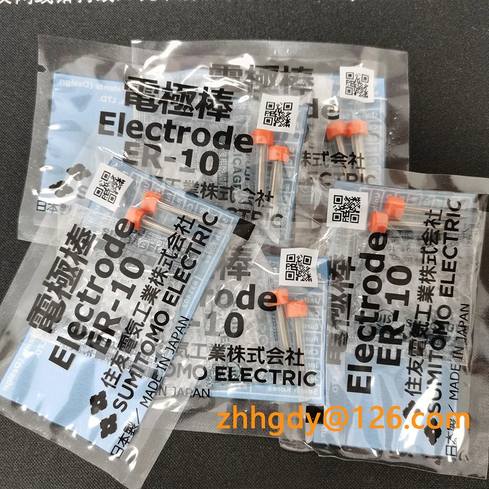 5 pairsER-10 Electrode Sumitomo T-39 Type-66 T-81C 82C Z1C 71C TYPE-81M12 T-400/600CFiberFusionSplicerWeldingElectrodesRod ER-10