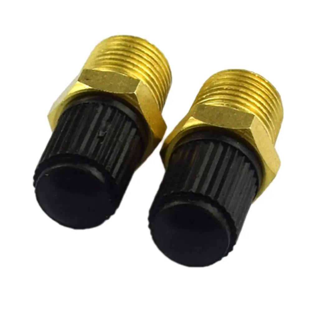 2x 1/8&quot NPT MPT латунный воздушный компрессор заправочный клапан пресс Schrader