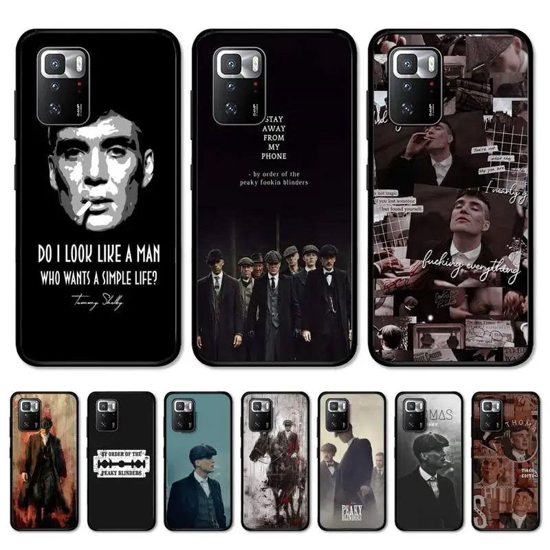 

Peaky Blinders Thomas Shelby Phone Case for Redmi 5 6 7 8 9 A 5plus K20 4X 6 cover