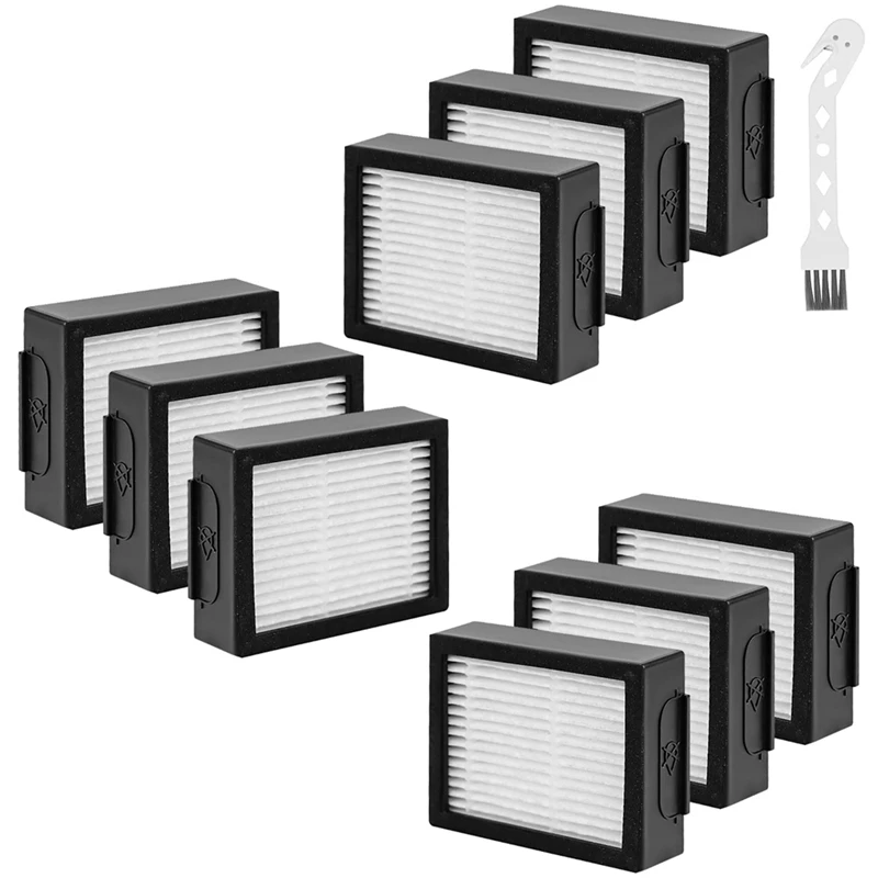 

HEPA-фильтр, совместимый с Irobot Roomba I7 + E5 E6 Аксессуары для робота-пылесоса, сменный вакуумный фильтр