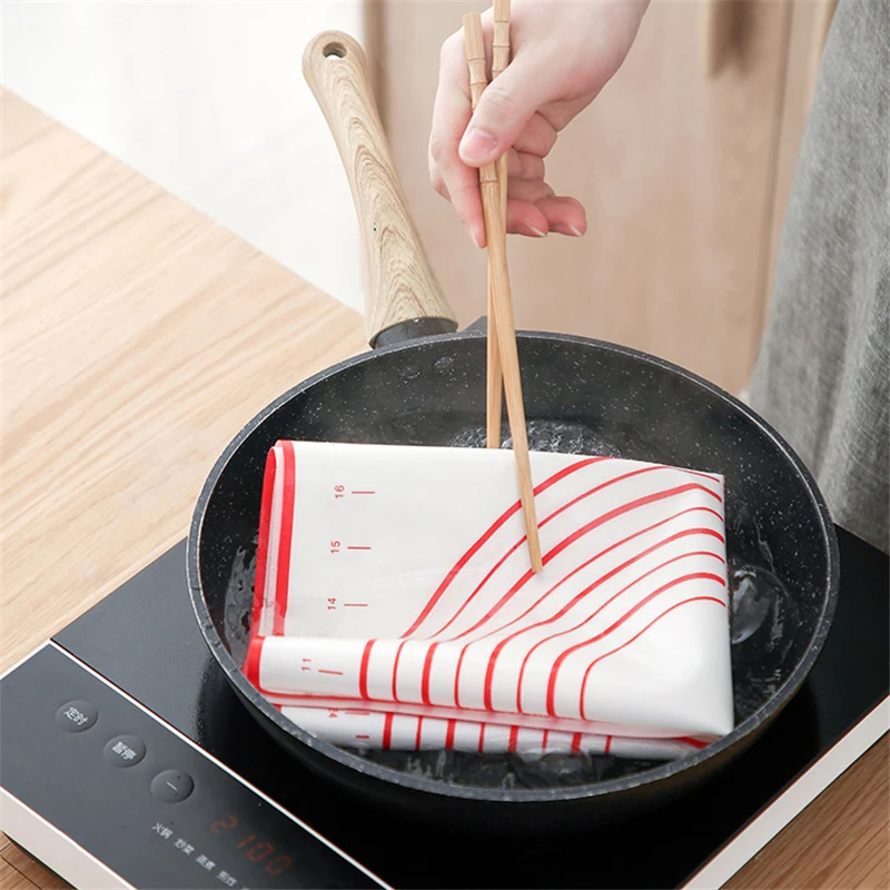 Силиконовый коврик для выпечки большого размера антипригарный лист раскатки