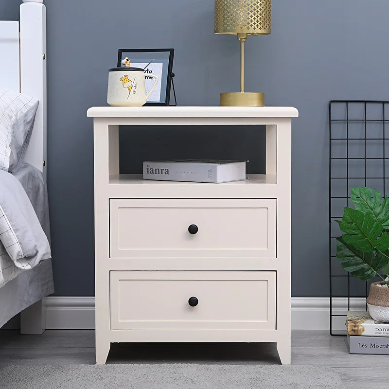 

Coffee Comfortable Nightstands Mobile Wood Library Narrow Bedside Tables Office Storage Drawers Comodino Room Furniture HY50