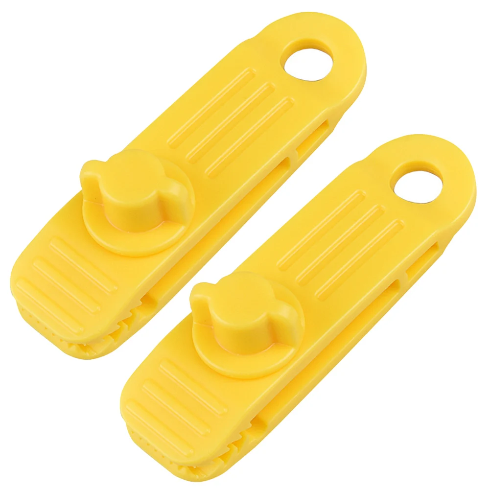 

2pcs Windproof Tarpaulin Clips Awning Camping Tent Clamp Tarp Clip Set Canopy Snap Fixed Buckle Hang Light Outdoor Tools