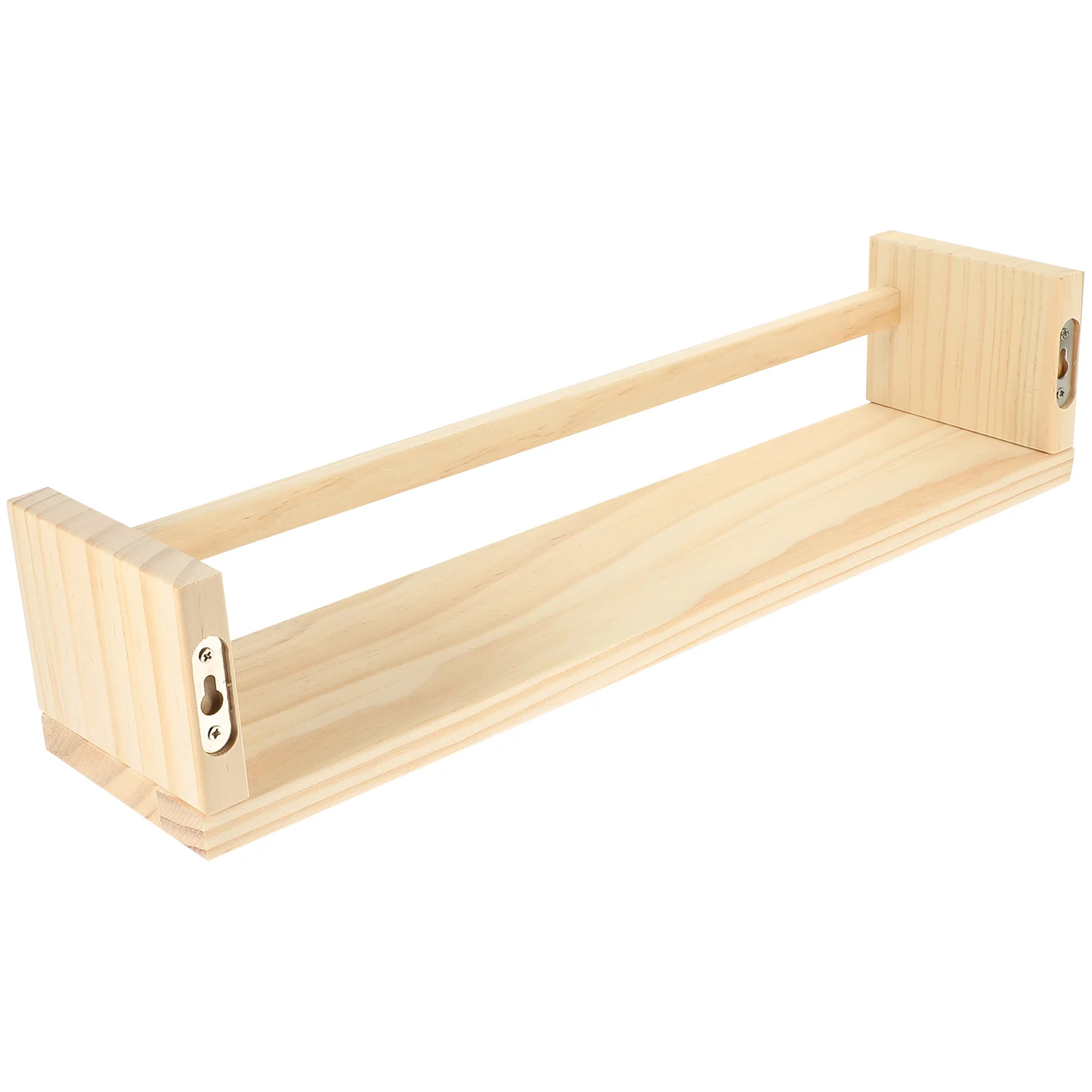 

Floating Storage Rack Shelf For Bedroom Wall Bathroom Small Wooden Decor Mounted Office