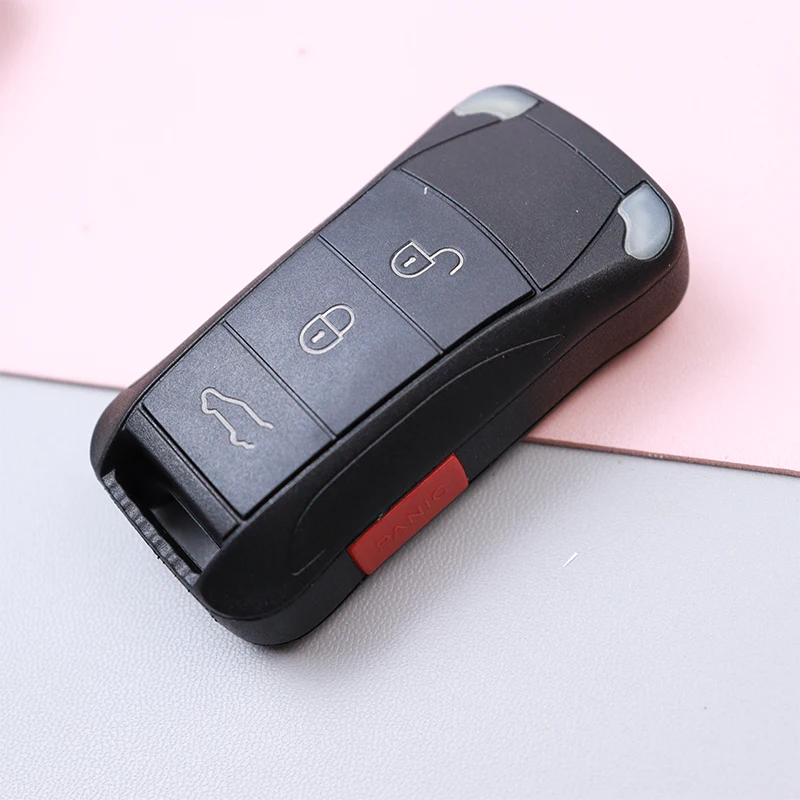 

Корпус выкидного ключа-пульта для Porsche Cayenne GTS 2004-2010 годов выпуска, 2, 3, 4 кнопки