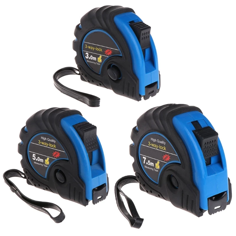 

Retractable Measuring Tape Professional Tape Measure Metric Smooth Pull 3/5m