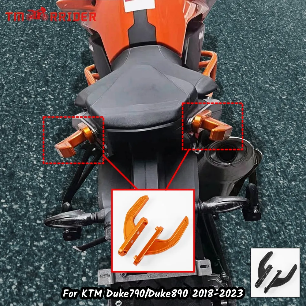 

Алюминиевые поручни для мотоциклов DUKE 790 890, пассажирские поручни на заднее сиденье, поручни для KTM Duke790 Duke890 2018-2023