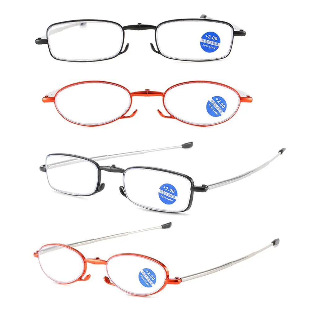 

High-definition Lightweight Metal Frame +1.00~+4.0 Diopter Reading Glasses Eyeglasses Presbyopia Eyewear Vision Care