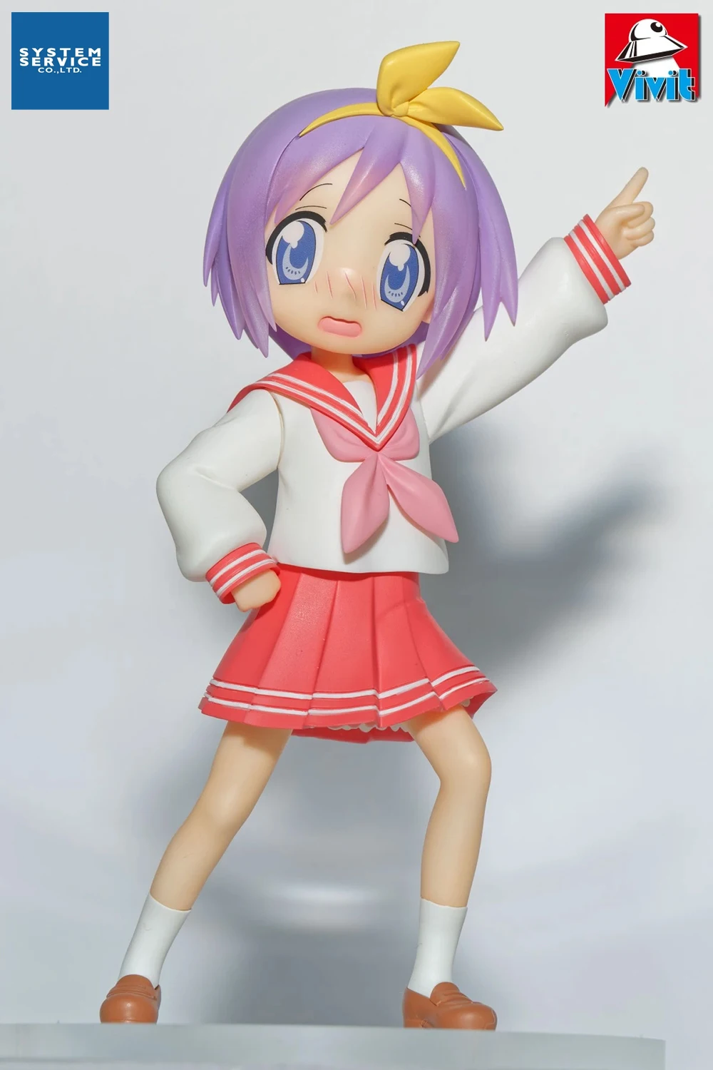 Системные сервисные фигурки Vivit Lucky Star: Изуми Коната, Такара Миюки, Хираги Кагами, Хираги Цукаса — милые аниме-фигурки для школы (art.: 3920dc71581be) - 3920dc71581be