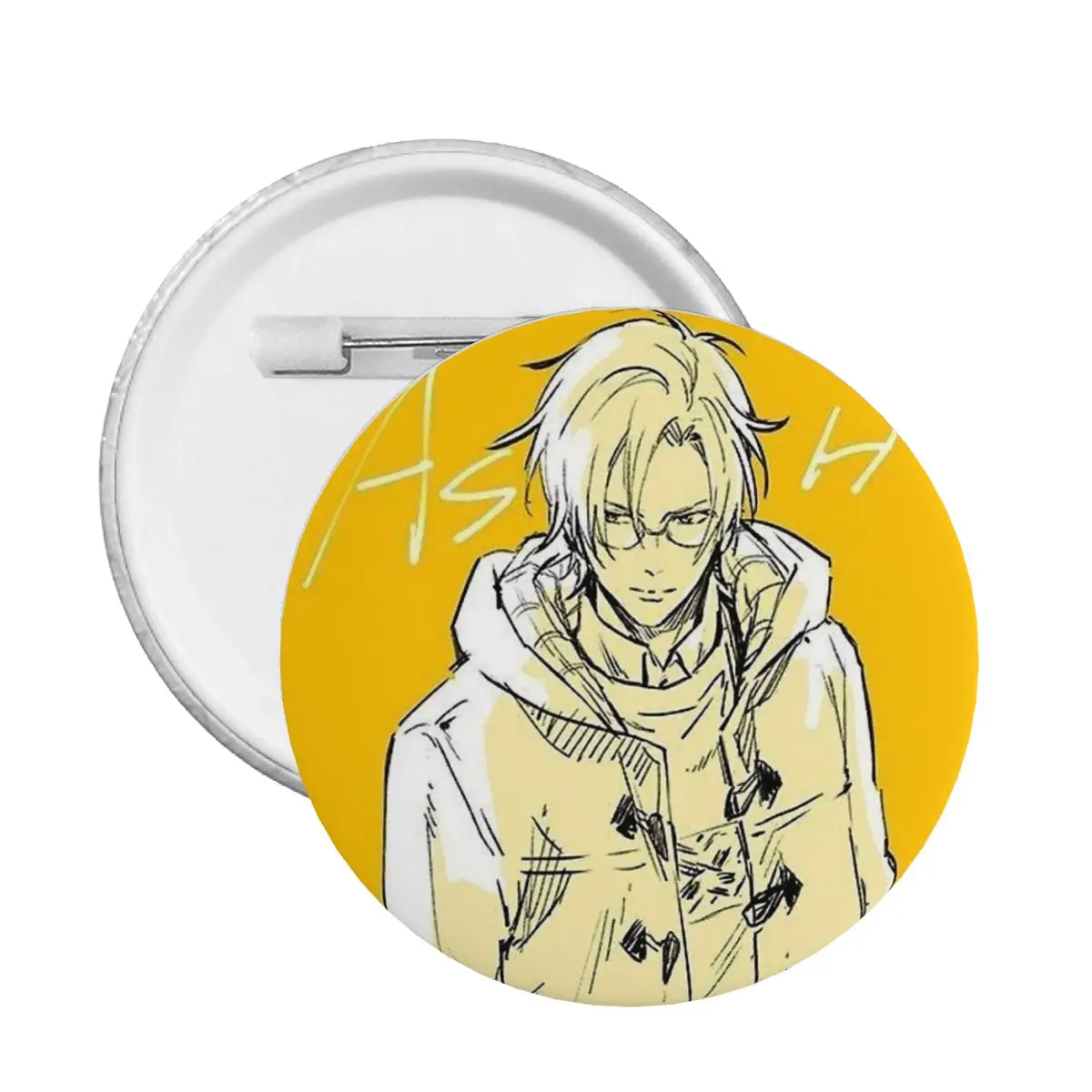

Banana Fish Ash Lynx Okumura Eiji Anime Cool Pin Customizable Badge Backpack Badges Brooch Brooches Metal Pins Friends