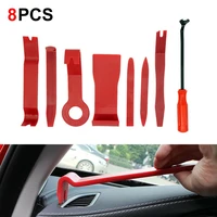 8pcs car radio audio panel trim door clip removal tool kit plastic panel removal tool window molding fastener clips auto accesso