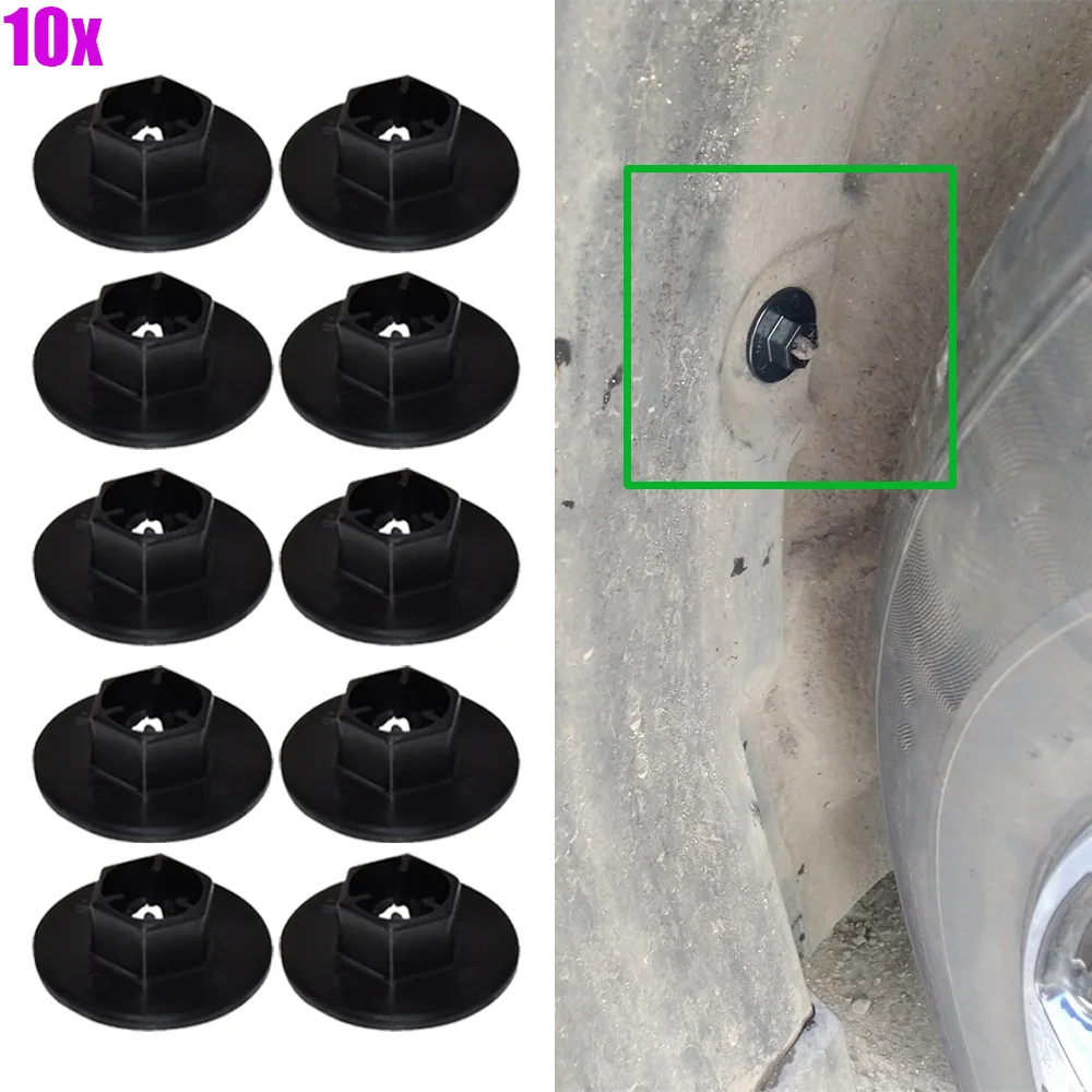 

10X для Kia Sorento 2009 2010 2011 2012 2013 2014 2015-2020 подкладка переднего и заднего колеса автомобиля, зажимная гайка 84145-26000