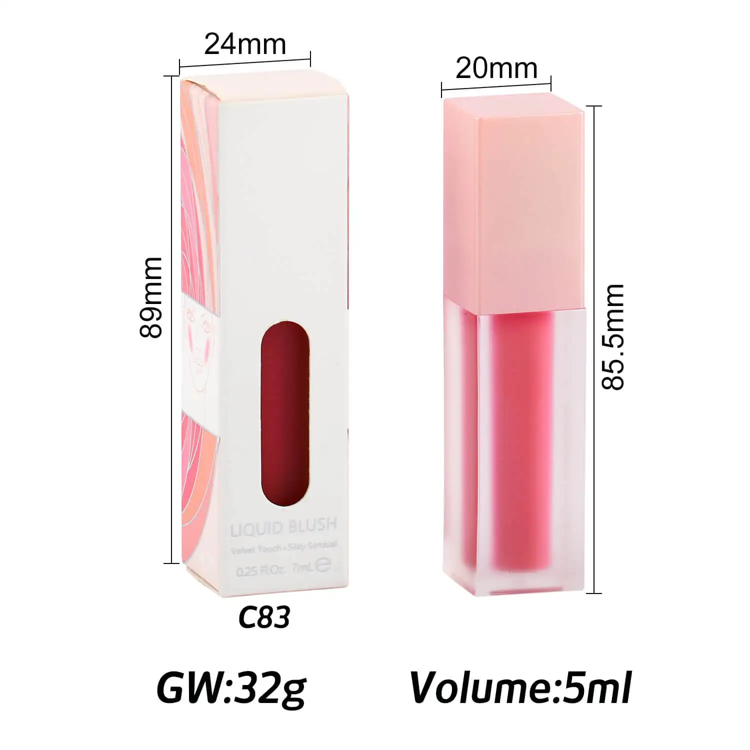 Рисунок 2 - Жидкие румяна, фирменная торговая марка