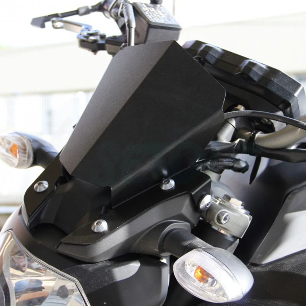 

Motorcycle Accessories sun visor windshield shroud aluminum CNC for Yamaha MT-07 MT07 2013 2014 2015 2016 2017 MT 07