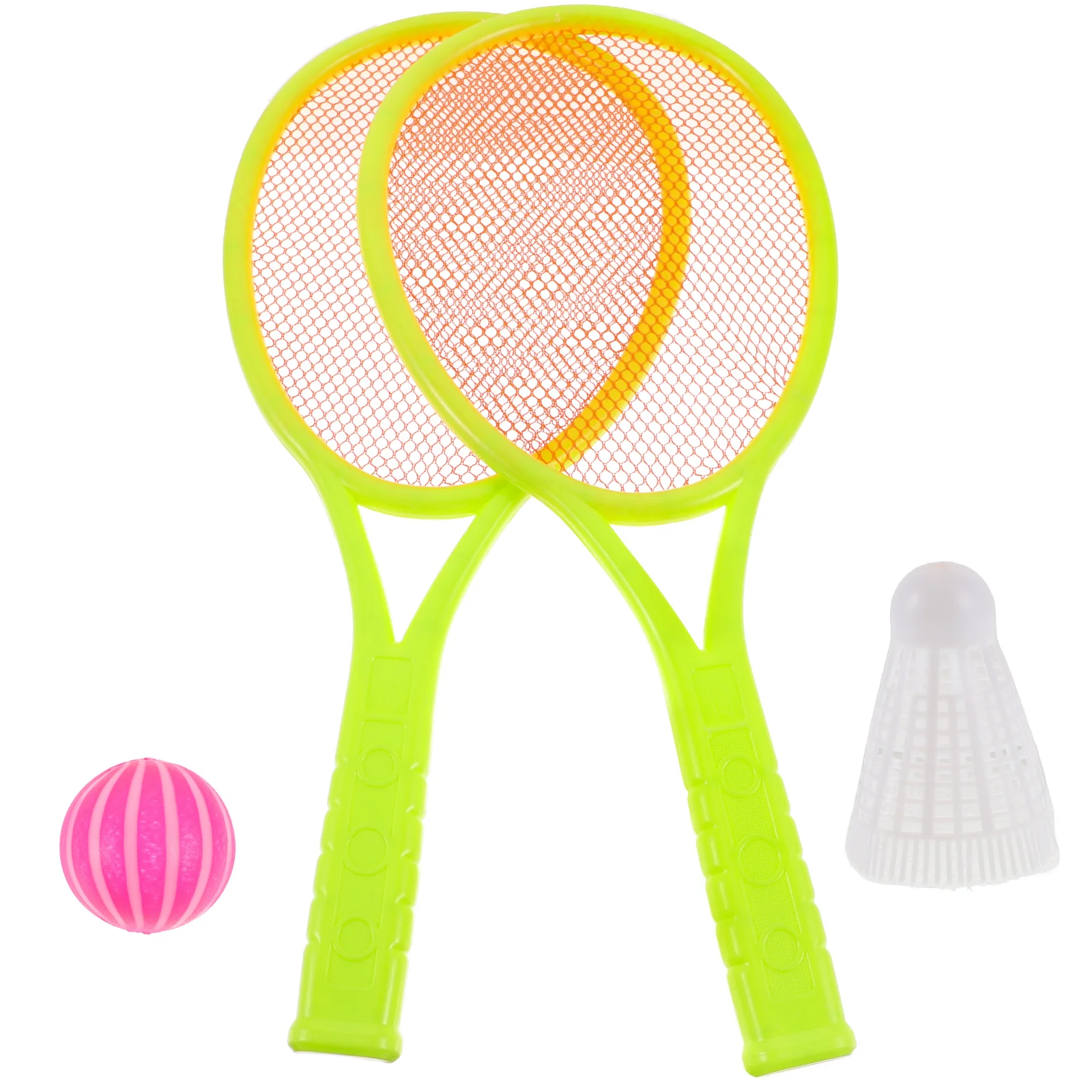 

Badminton Set Outdoor Playset Tennis Racket Adullt Aldult Plastic Racket Set Tennis Rackets 2 Pack