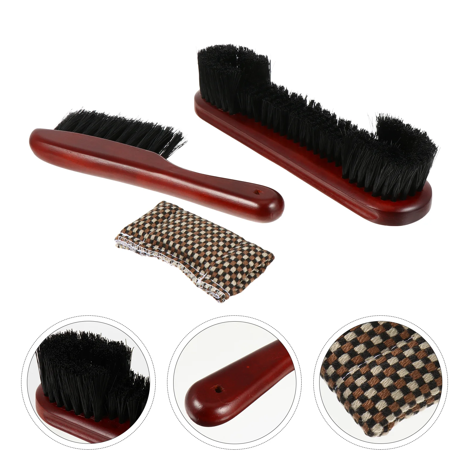 

1 Set of Reusable Practical Pool Table Cleaning Brush Billiard Cues Cleaning Cloth