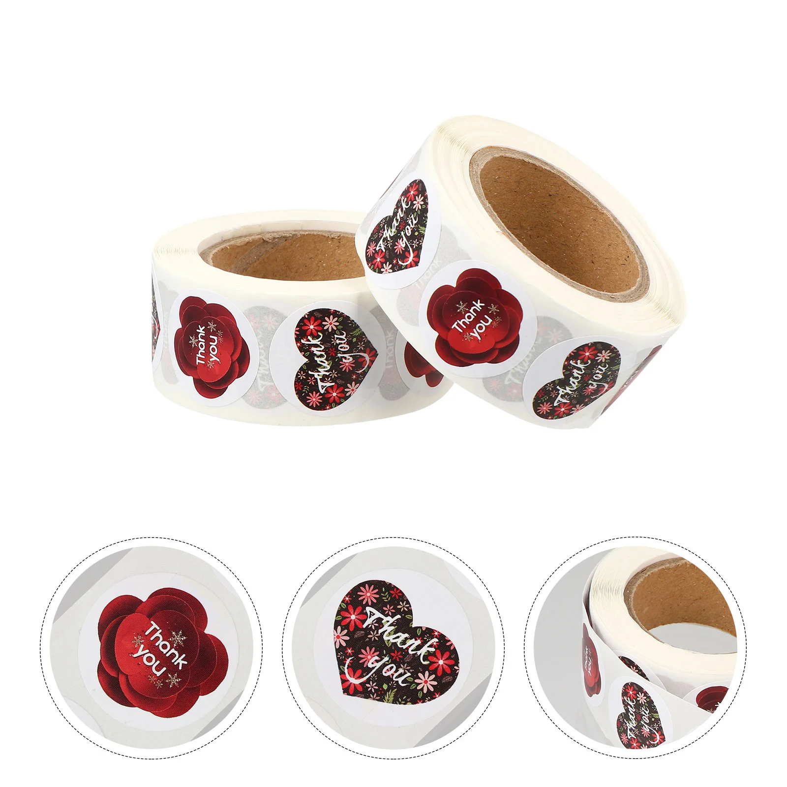 

1000Pcs Valentine's Day Gift Sealing Stickers Decorative Wedding Bag Decals