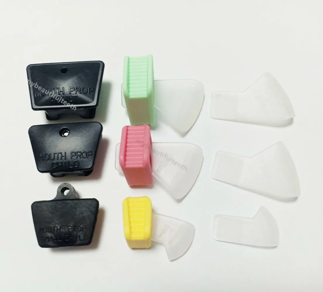 

Dental Mouth Prop Cheek Retractors Bite Props Block Tongue Guard Root Canal Trea