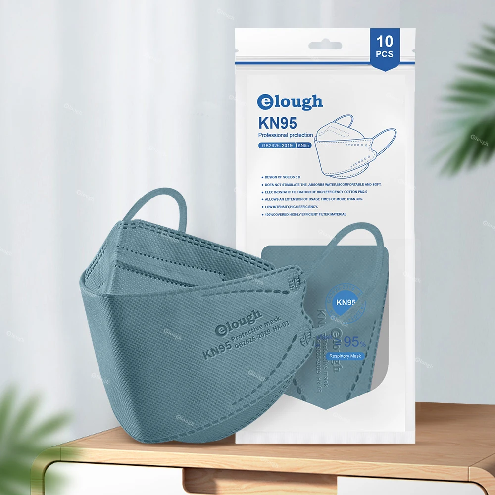 Elough KN95 маски Morandi цветная рыба FFP2 маска сертификат Mascarillas FPP2 Homologada Испания FFP2mask