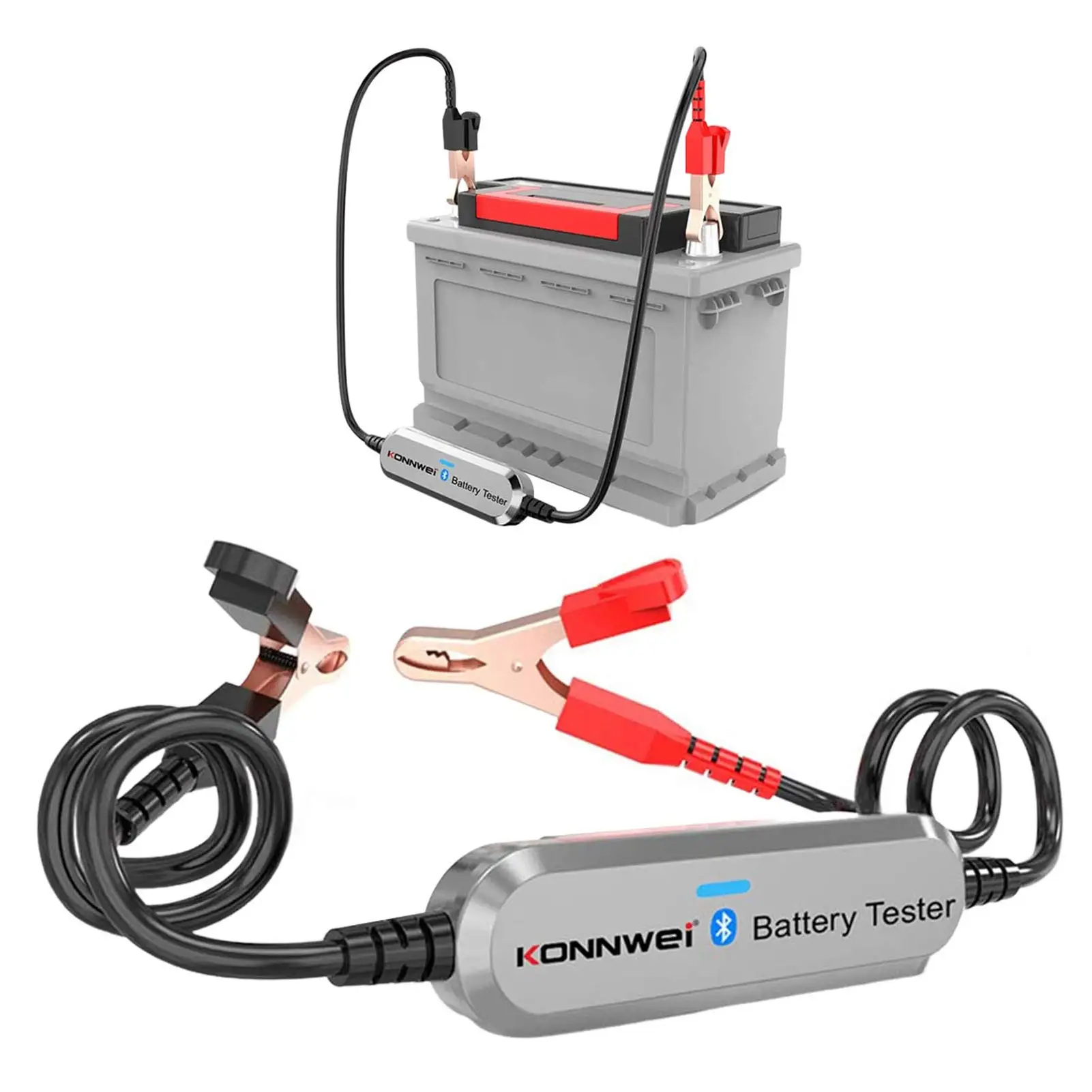

BK100 Car Battery Tester 100-2000 CCA 12V Automotive Cranking Charging Analyze Tool Practical Car Motorcycle Battery Detector