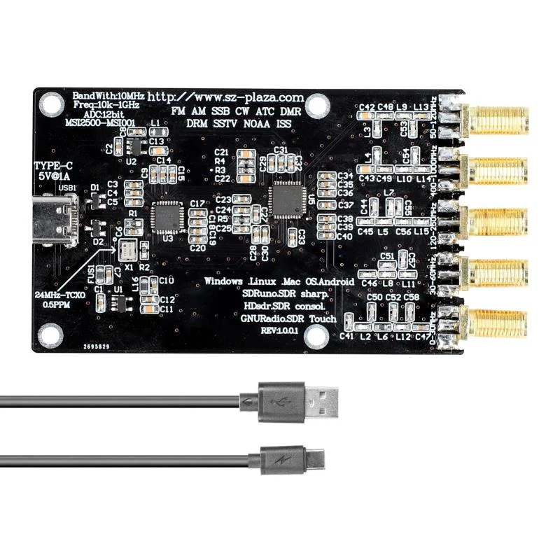 Простой SDR-ресивер 10k ~ 1 ГГц совместимый с RSP HF AM FM SSB CW ресивер авиационного