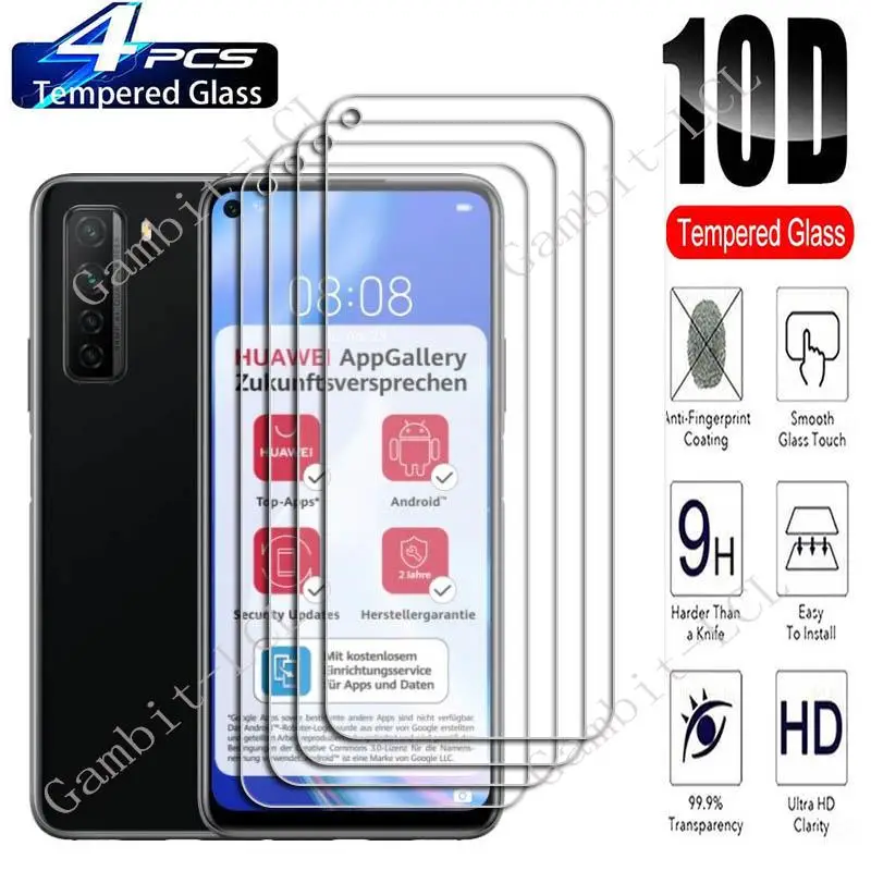 

Защитное закаленное стекло для Honor 30S Россия, 6,5 дюйма, 4 шт.