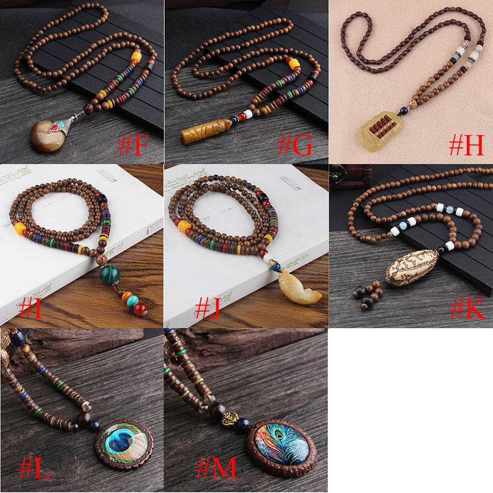 Женское этническое ожерелье с рогом Непала ювелирные изделия мала деревянные