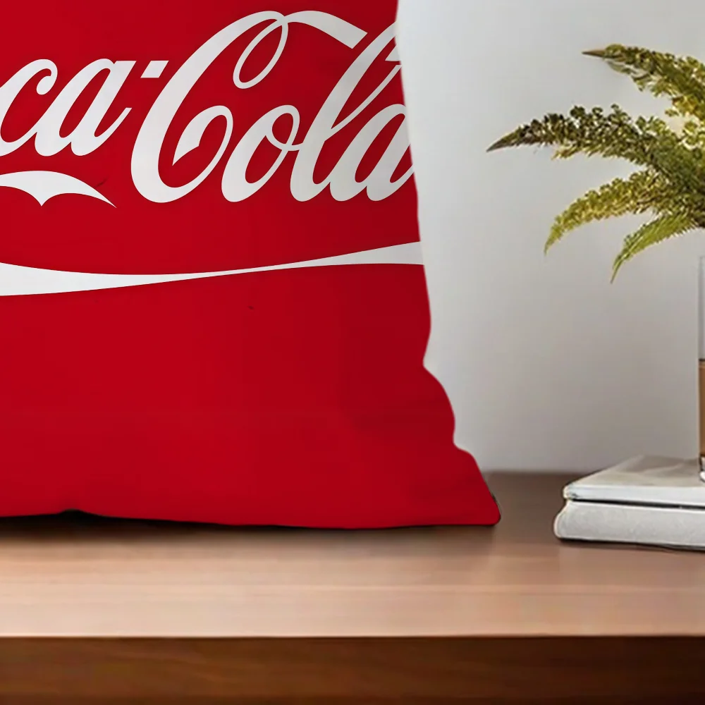 Модный принт C-Coca C-Cola, наволочка для подушки, декор для дивана, дома, автомобиля, комнаты, кафе, офиса, скандинавский минимализм. (art.: 3920dcd2483ca) - 3920dcd2483ca