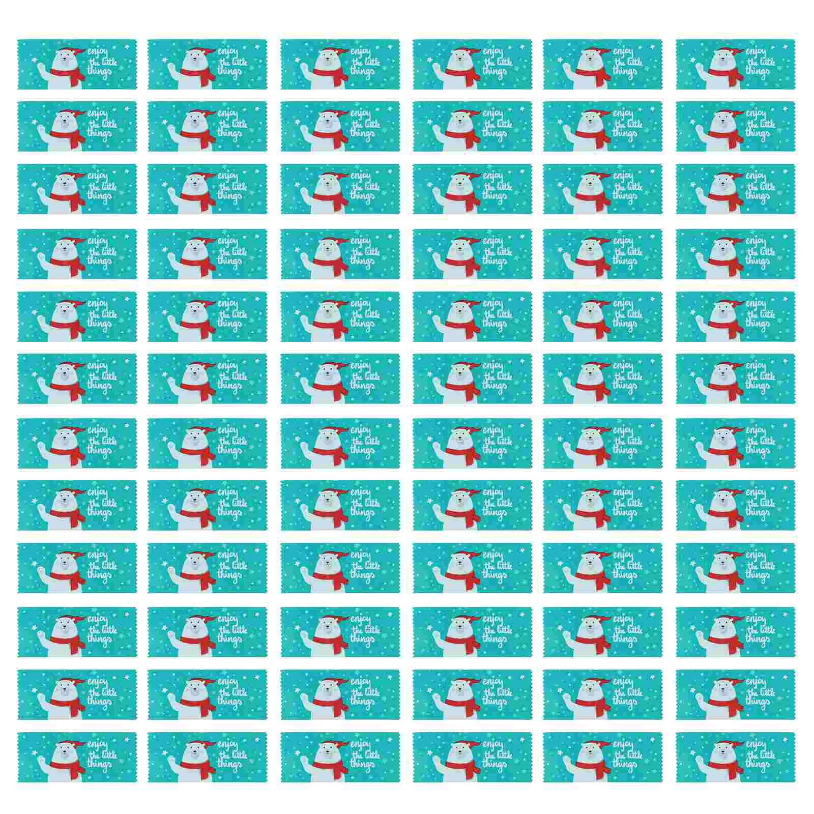 

200PCS Xmas Holiday Bags Christmas Party Favors Candy Bags
