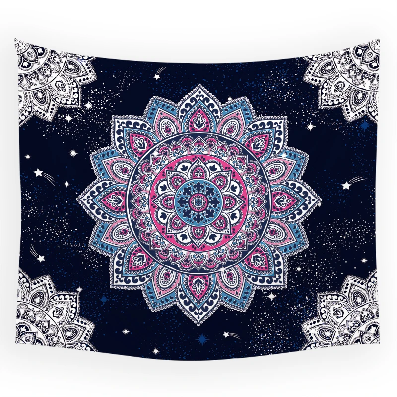 

Tapestry Abstract Art Bedroom Decoration Ethnic Style Rectangular Non-fading Customisable Wall Tapestry Boho Home Decor Gifts