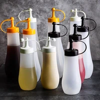 condiment squeeze bottle dispenser sauce squeeze squirt bottle for kitchen plastic syrup salad dressing container food dispenser
