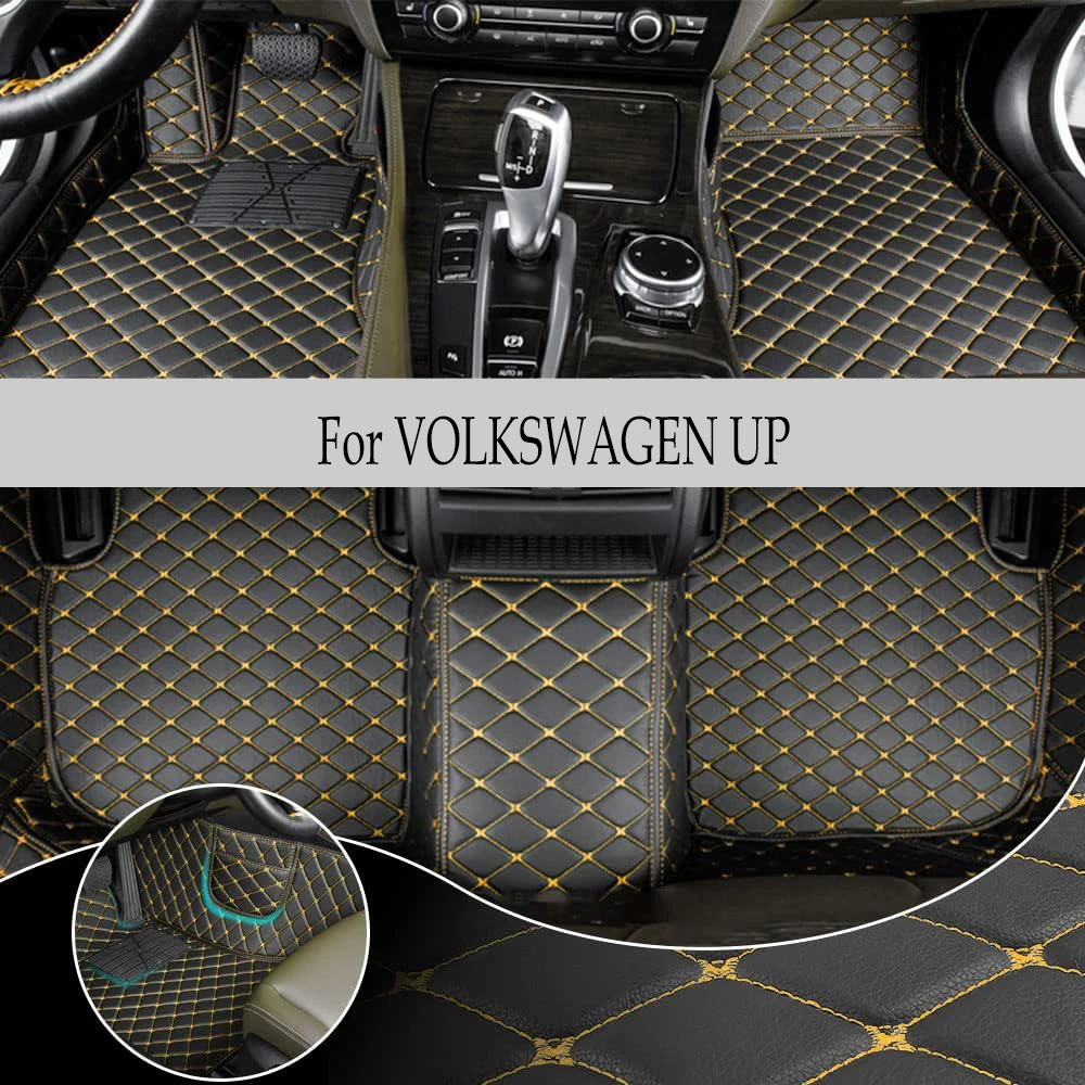 

Автомобильный напольный коврик HUTECRL для VOLKSWAGEN UP 2015-2017, обновленная версия, аксессуары для ног, ковры