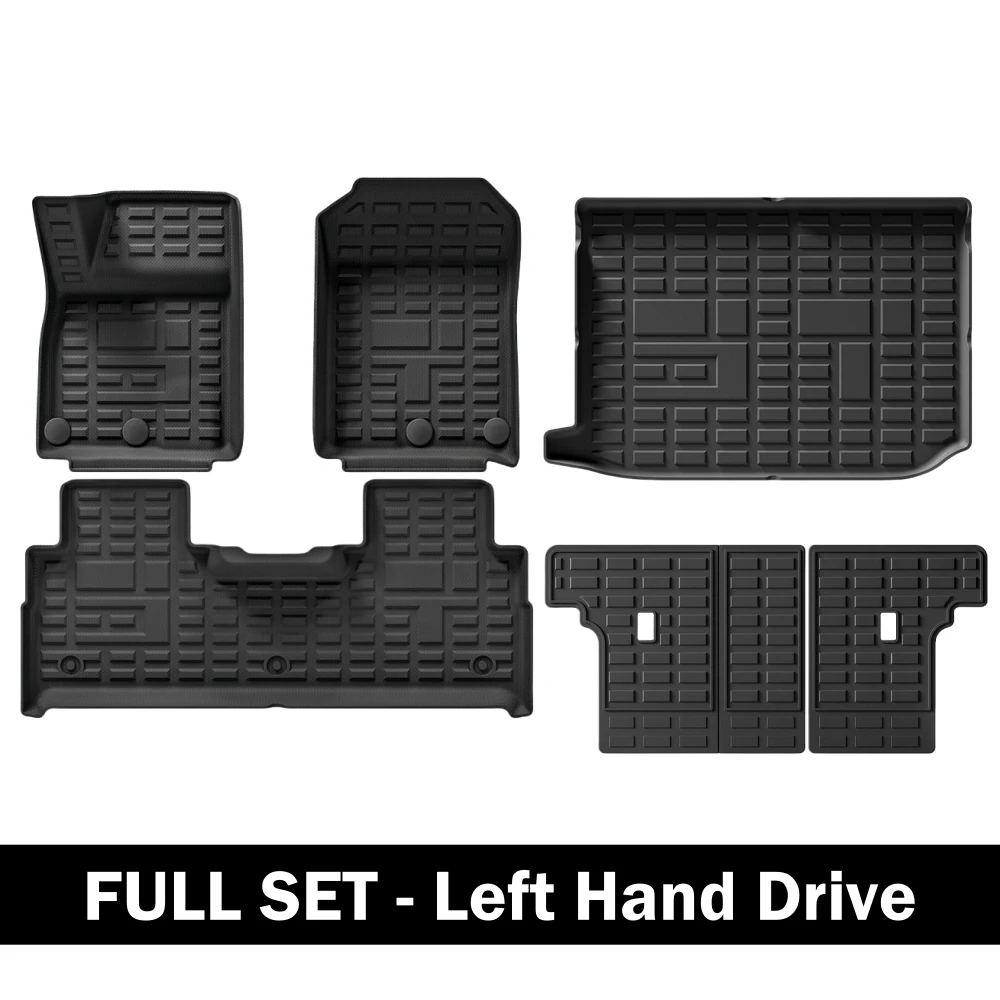 

Для Chery Jetour T2 2023 2024 2025 TPE 3D напольные коврики Всепогодные передние и задние коврики для багажника Водонепроницаемые противоскользящие подушечки для ног