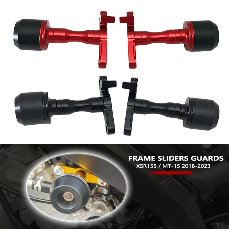 

XSR155 MT15 Рамка слайдер обтекатель защита двигателя анти падение мяч палка Защитная крышка для YAMAHA MT-15 XSR 155 2018-2023 2022 2021