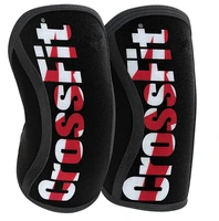 women men teens 7mm neoprene sports kneepads compression weightlifting pressured crossfit training knee pads support custom logo