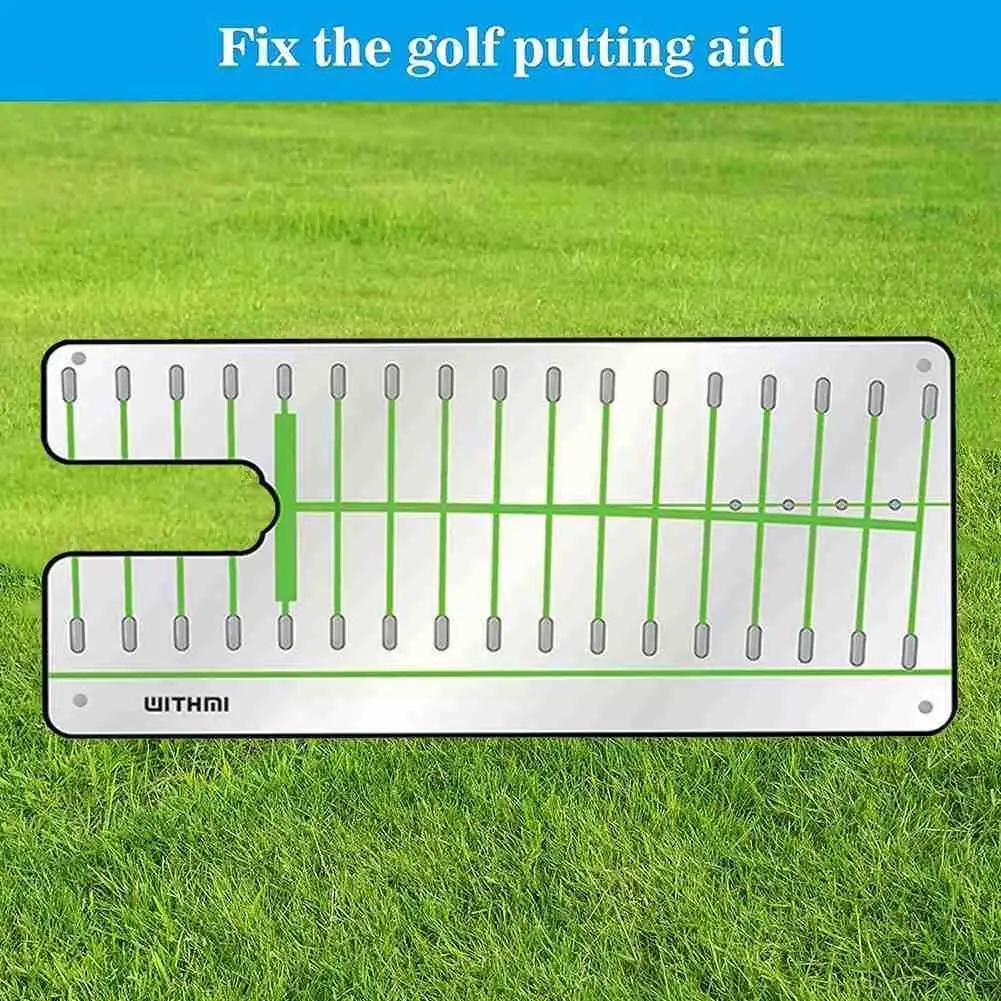 

Golf Swing Straight Practice Golf Putting Mirror Eye Alignment Line Training Accessories Swing Aid Mirror Golf Trainer Putt M9p2