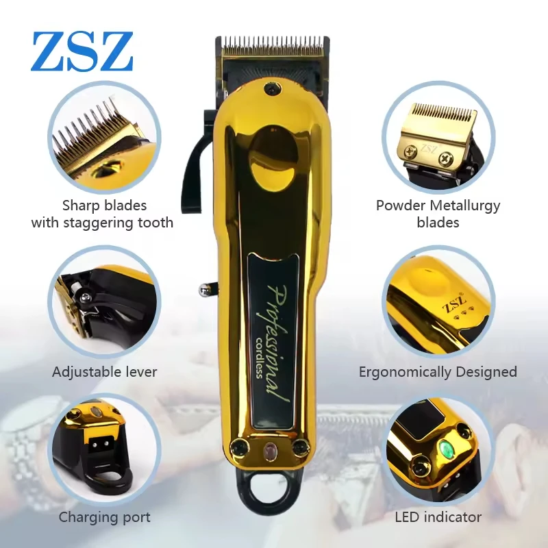 Zsz F-88 Профессиональная Металлическая Машинка Для Стрижки Волос