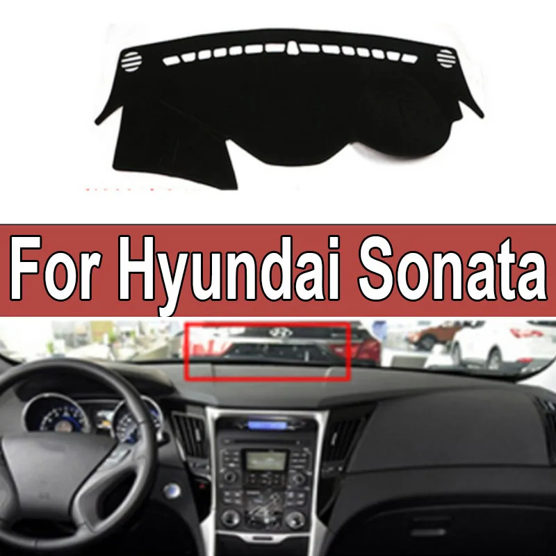 

For Hyundai Sonata I45 2009-2014 Right and Left Hand Drive Car Dashboard Covers Mat Shade Cushion Pad Carpets Accessories