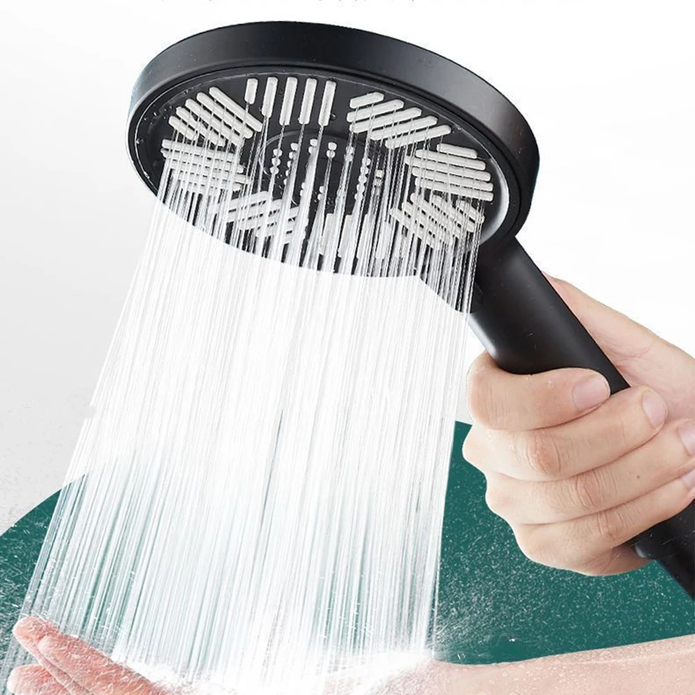 

Shower Head Adjustable High Pressure Water Saving Shower One-key Stop Water Massage Shower Head For Bathroom Accessories