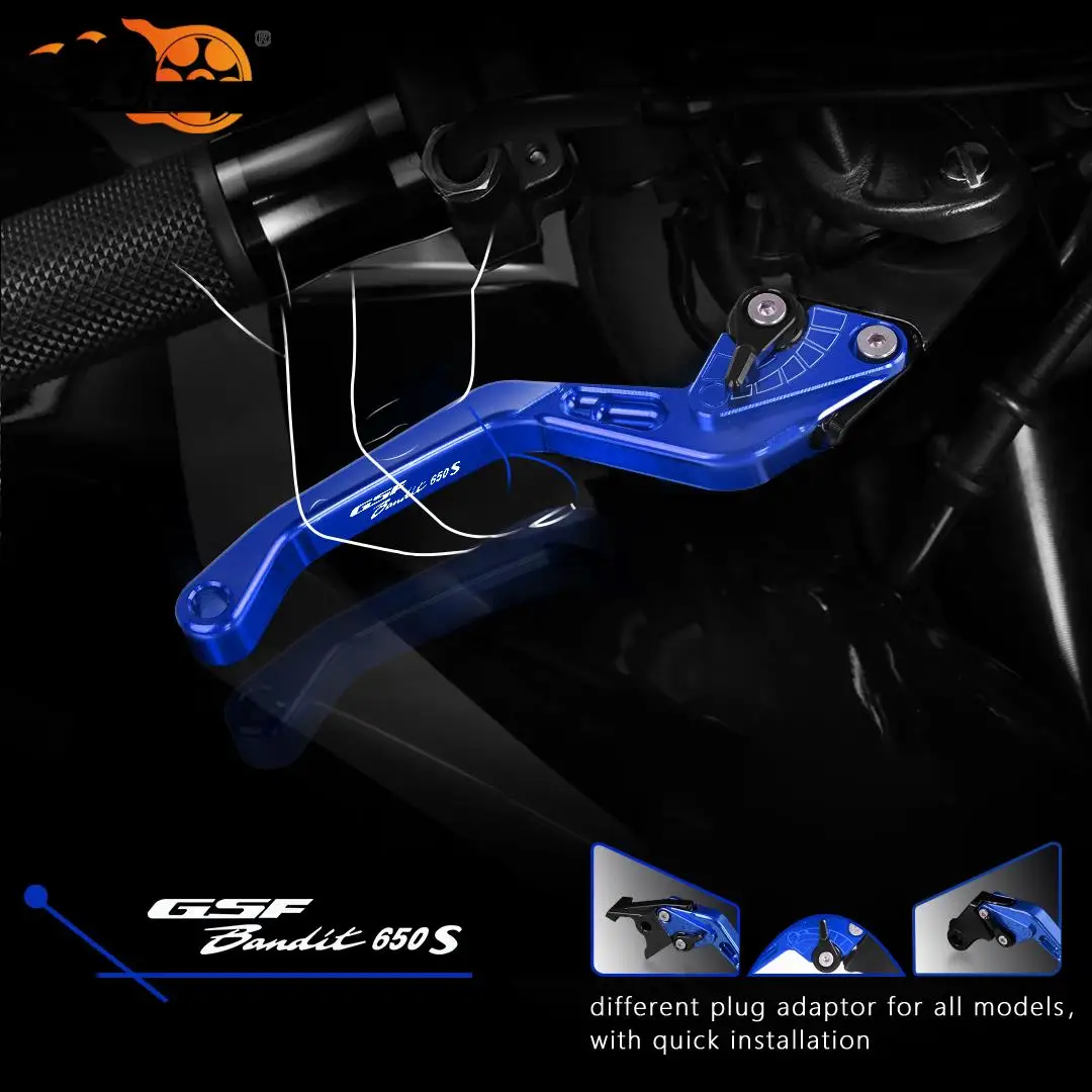 

Регулируемый короткий рычаг сцепления тормоза мотоцикла, аксессуары для SUZUKI GSF 600 S GSF600 GSF600S BANDIT 1995-2004 2003 2002 2001
